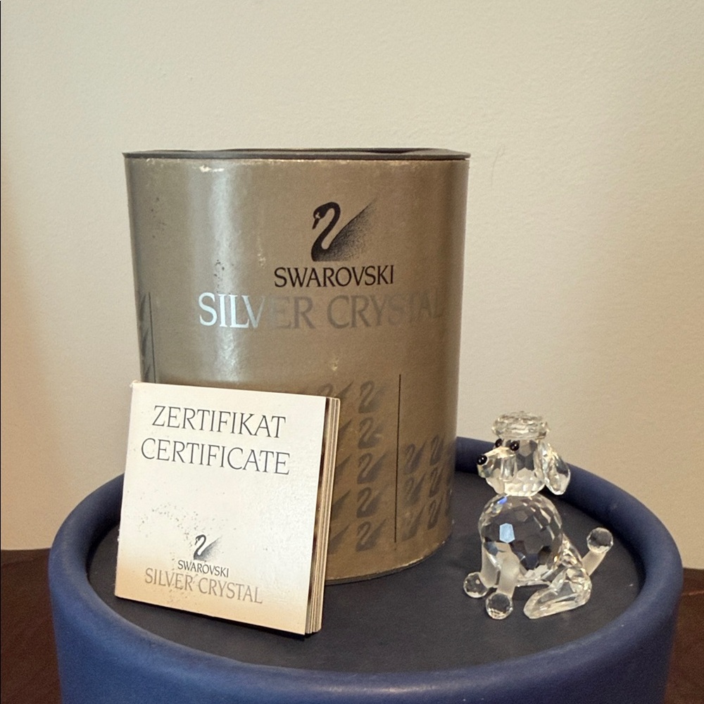 Swarovski Sitting Poodle